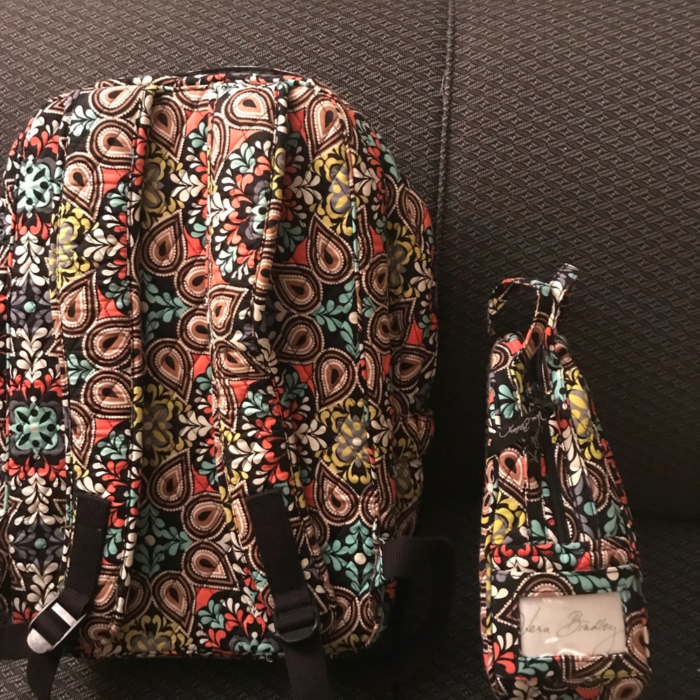 Vera Bradley backpack and lunch bag - Picture 2 of 3